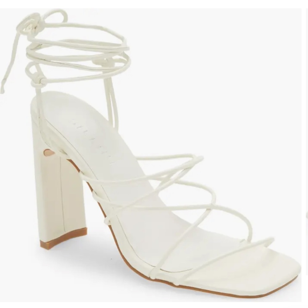 Billini - white heather heel - never worn!
